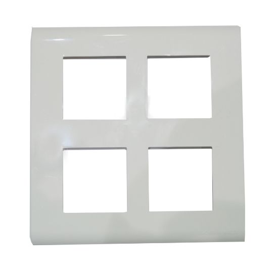 Picture of NOWA Plate With Frame (Square) - 8M - White