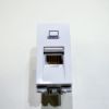 Picture of NOWA Computer Socket With Shutter -RJ45 Cat 6 - 1M - White