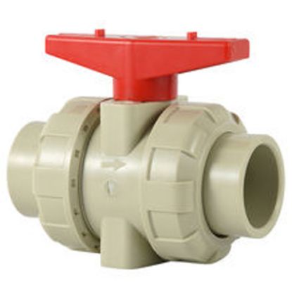 Picture of CPVC Ball Valve (SCH-80) Union Type 100mm