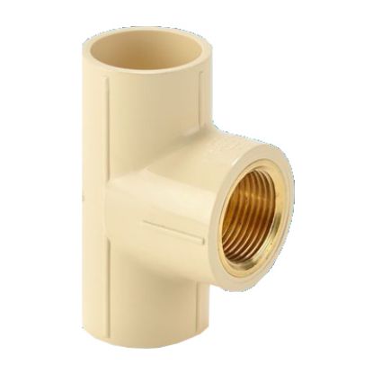 Picture of CPVC Concealed Valve Brass Tee 15mm