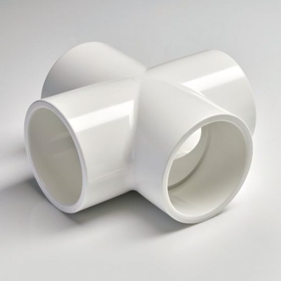 Picture of UPVC Cross Tee (SCH-80) 3/4"