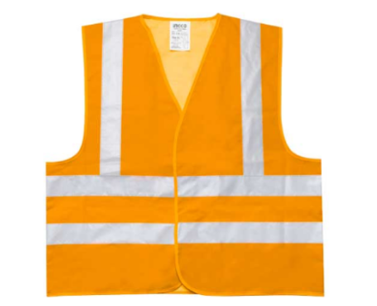 Picture of Reflection Vest: Colour:Fluorescent Orange Size: XL