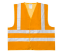 Picture of Reflection Vest: Colour:Fluorescent Orange Size: XL