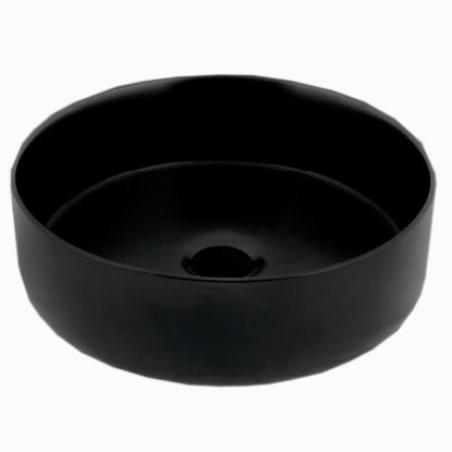 Picture of Nightlife Recta Bowl Basin Without Tap Hole- Black Matte 360X360 mm
