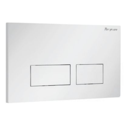 Picture of Linea Plus Push Plate Square Shape - White