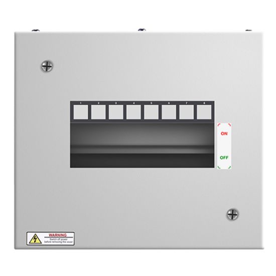 Picture of HAVELLS: 4 Way Single Door SPN Distribution Board