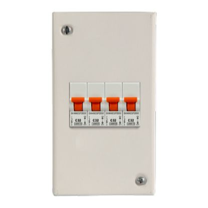 Picture of HAVELLS: Plastic MCB Enclosure FP Distribution Board