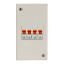 Picture of HAVELLS: Plastic MCB Enclosure FP Distribution Board