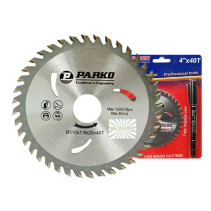 Picture of PARKO: Wood Cutting Disc 4"X40T