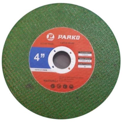 Picture of PARKO: Cut Off Wheel 14" Green