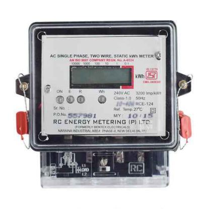 Picture of Single Phase Static Energy Meter 5-20A