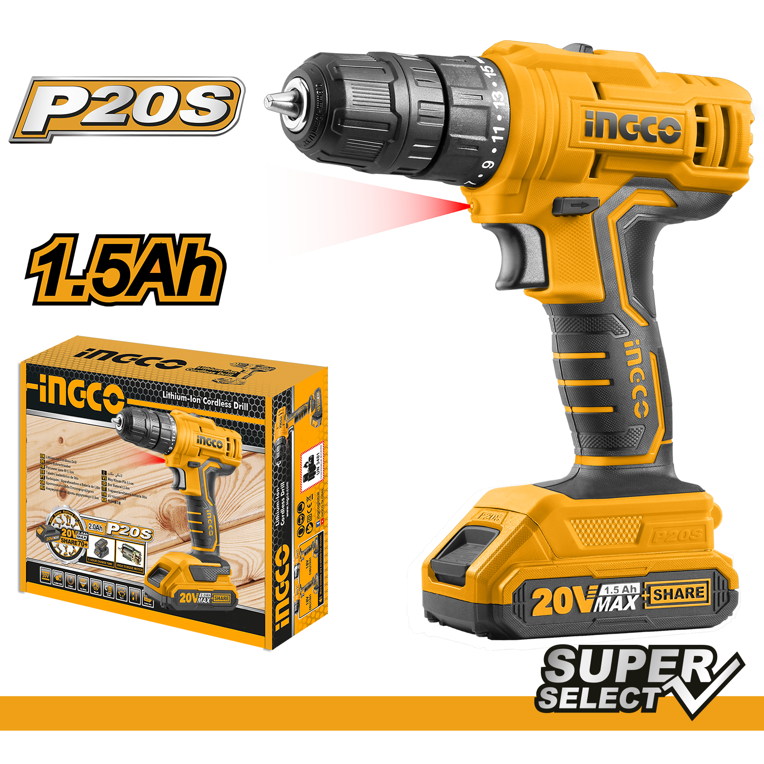 Lithium Ion Cordless Drill 45NM With 1PCS Battery Pack Online Hardware Store in Nepal Buy Construction Building Materials Hamro Nirman