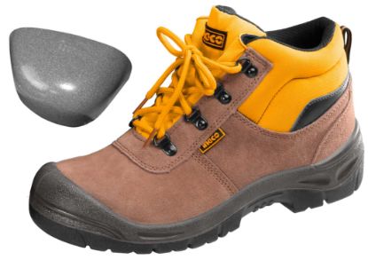 Picture of Safety Boots-Brown: Size-41