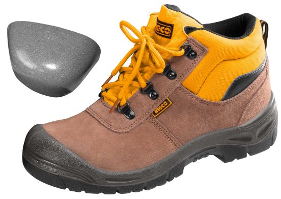 Picture of iNGCO: Safety Boots-Brown: Size-44