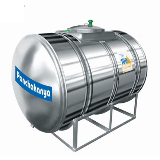 Picture of Panchakanya: Stainless Steel 304 Horizontal Tank: 1000 L