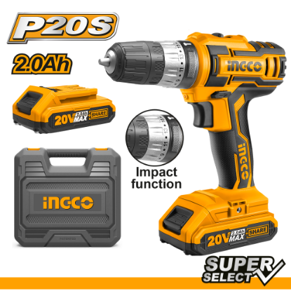 Picture of iNGCO: Cordless Impact Drill CIDLI200215