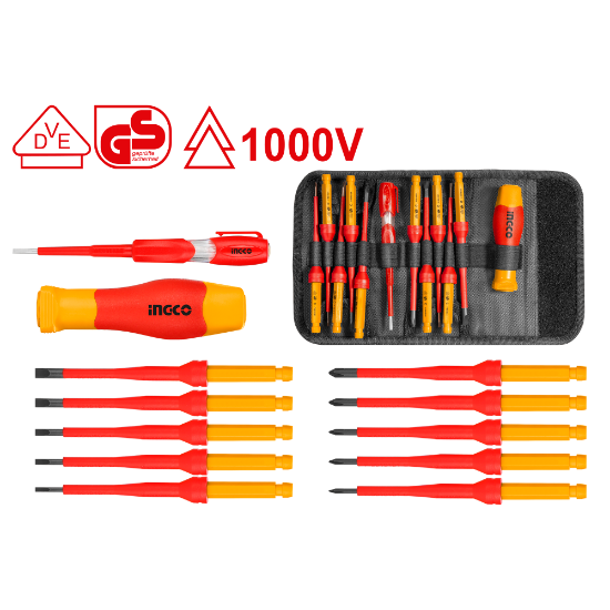 Picture of 12 PCS Interchangeable Insulated Screwdriver Set