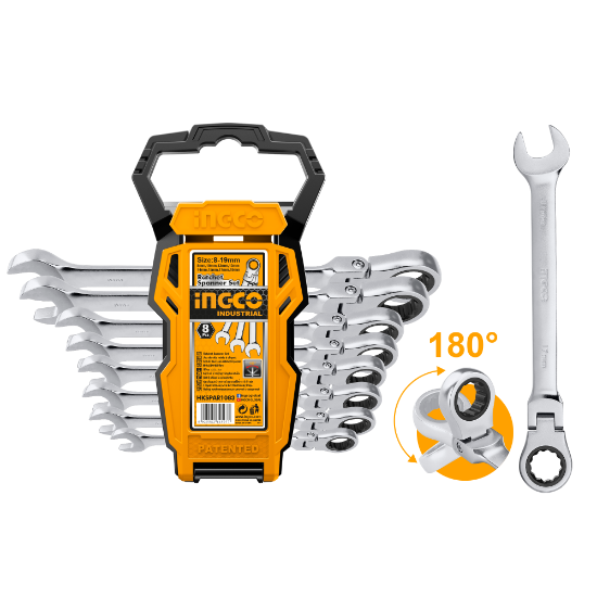 Picture of iNGCO: Flexible Ratchet Spanner Set