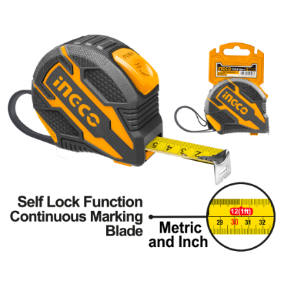 Picture of Steel Measuring Tape(B): 5M Self Lock Function