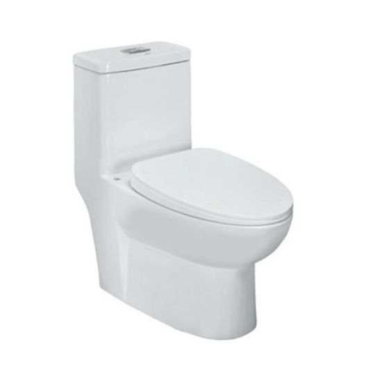 Picture of FUSION: Rimless Single Piece-WC