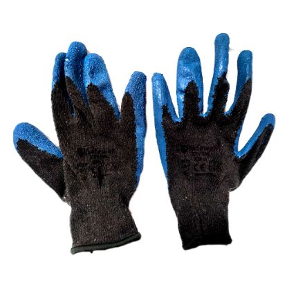 Picture of Safewell: Wrinkle Latex Coated Hand Gloves: Size-L