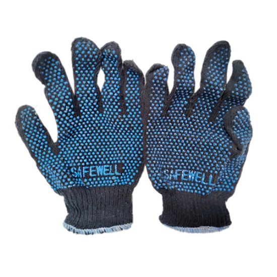 Picture of Safewell: Seamless Knitted Hand Gloves with Single Side Dotting