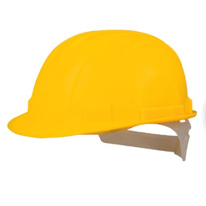 Picture of Safewell: Safety Helmet Ratchet: Yellow