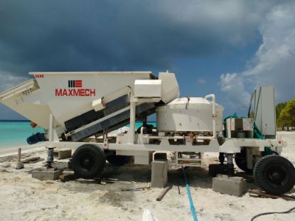 Picture of Maxmech: Mobile Concrete Batching/Mixing Plant-18M3