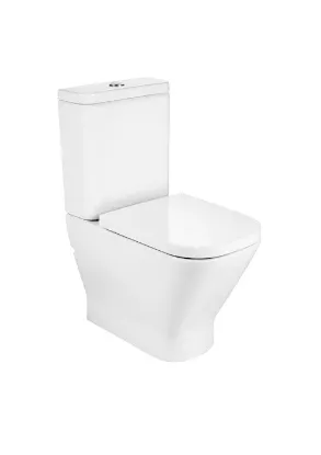 Picture of ROCA: Square Compact Slim Uf Seat Cover: White