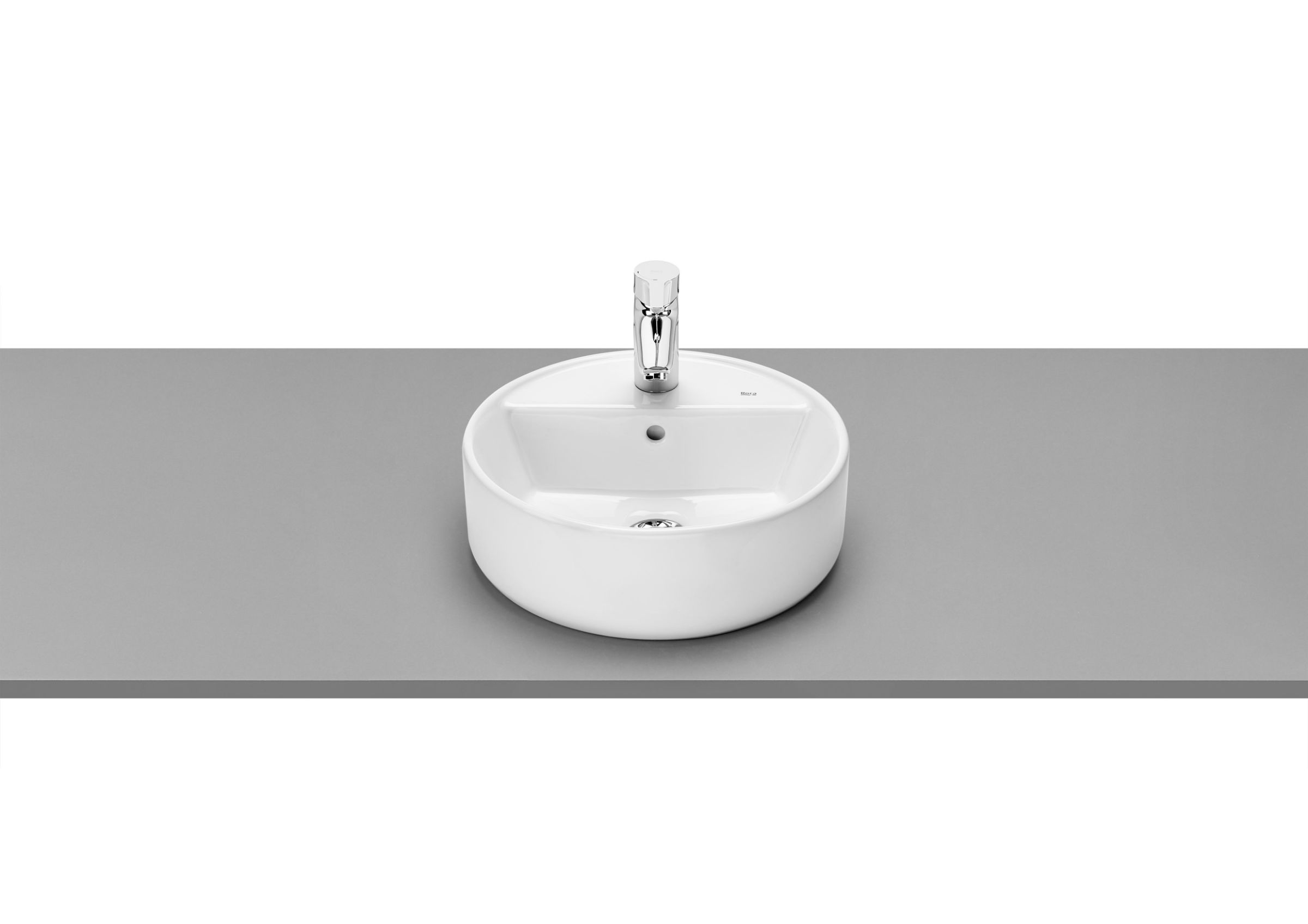 ROCA Over Countertop Round Basin White Online Hardware Store in Nepal Buy Construction