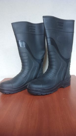 Picture of Plastic Boot: Yellow Steel Toe