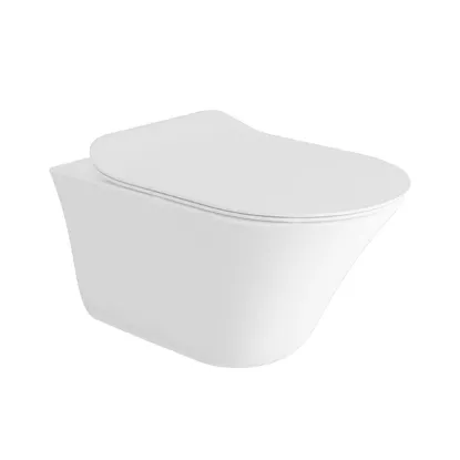 Picture of VIVE: Rimless Wall Hung Toilet Bowl: White