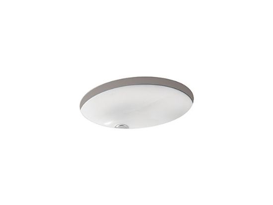 Picture of Caxton Small Undercounter Lavatory Basin: White