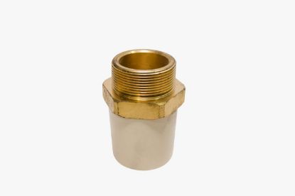 Picture of NUPLAST: CPVC Male Threaded Adaptor Brass: 15mm