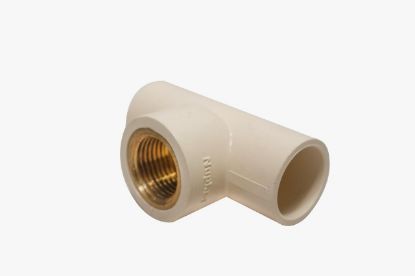 Picture of NUPLAST: CPVC Tee Brass: 20x15mm