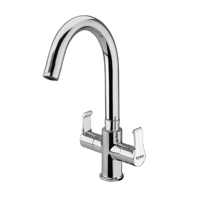 Picture of TOYO: Alex Series Centre Hole Regular Swan Neck Sink Mixer 1/2inch: CP