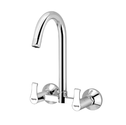 Picture of TOYO: Alex Series Regular Swan Neck Sink Mixer 1/2inch: CP