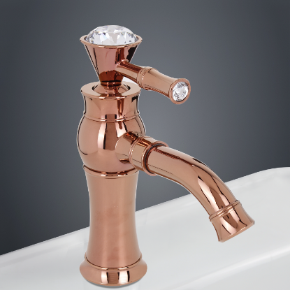 Picture of TOYO: Basin Mixer 20cm: Rose Gold