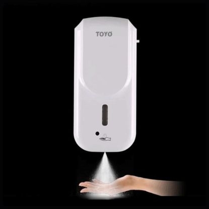 Picture of TOYO: Automatic Sanitizer Dispenser 1000ml: White