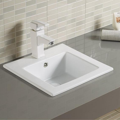 Picture of TOYO: Cabinet Basin 420x420mm: White