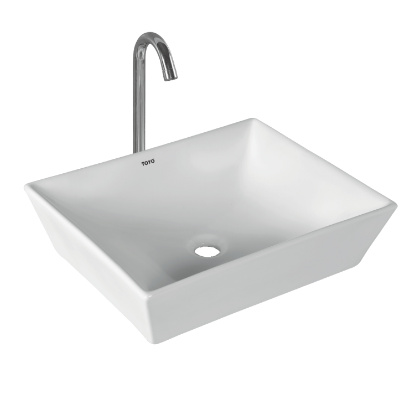 Picture of TOYO: Counter Top Basin 485x375x135mm: White