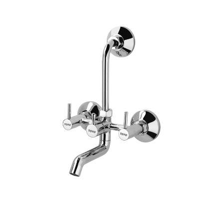 Picture of TOYO: Eco Series 2 in 1 L Bend Wall Mixer 1/2inch: CP