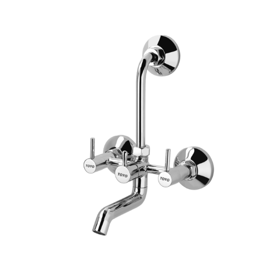 Picture of TOYO: Eco Series 2 in 1 L Bend Wall Mixer 1/2inch: CP
