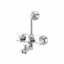 Picture of TOYO: Emerald Series 3 in 1 L Bend Wall Mixer 3/4inch: CP