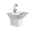 Picture of TOYO: Pedestal Basin 550x460x370mm: White