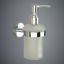 Picture of TOYO: Round Soap Dispenser Glass