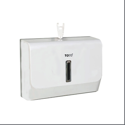 Picture of TOYO: Tissue Paper Dispenser: White & Grey