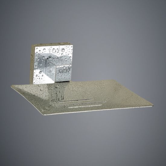 Picture of TOYO: Square Soap Dish Brass