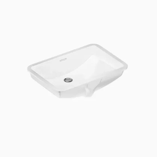 Picture of Ladena Lavatory Undercounter Basin: White