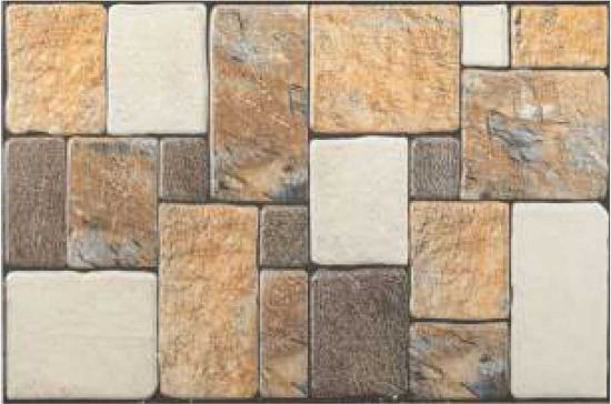 Picture of Kajaria: Ceramics Digital Glossy Vitrosa Rust: 30x45cm